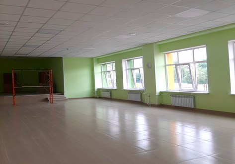 Secondary school in Ilyichevsky district of Mariupol