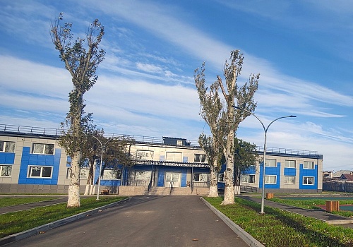 Primary school in Ilyichevsky district of Mariupol
